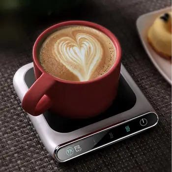 Smart Kafijas Krūze Kausa Siltāks Office Home Piena Tējas Siltāks USB Auto-on/off Kausa Siltāks Ūdensizturīgs Termostata Karstuma Kausa Pad