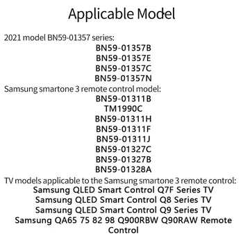 Ir 2021. Tālvadības Case For Samsung Smartone3 TV BN59-01357 TM1990C Tālvadības Silikona Pusi-pack seguma
