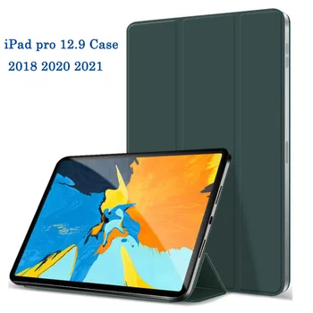 IPad Pro 12 9 2021 2020 2018 smart Case magnētisko vāciņu iPad pro 12.9 Collu aizsardzības aizsargs