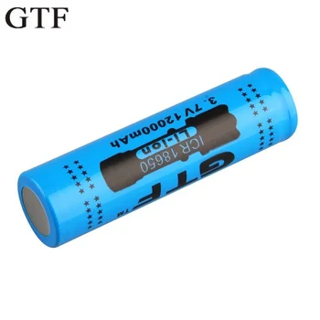 GTF 3,7 V 12000mAh 18650 Uzlādējams Li-ion Akumulators LED Torch Flashlight elektronisko produktu 18650 baterijas piliens kuģniecība