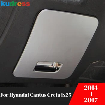 Par Hyundai Cantus Creta ix25 2016 2017 ABS, Matēts Automašīnas Cimdu Glabāšanas Kārbas Roktura Vāciņš Apdares Interjera Molding Uzlīme