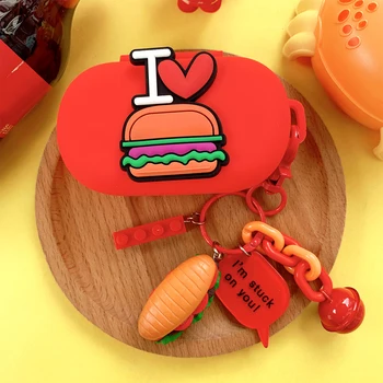 DIY Mini Hamburger Segums, Bose QuietComfort Earbuds Gadījumā TWS Trokšņu Slāpēšanas Earbuds Gadījumā Bluetooth Bezvadu Austiņas Kaste