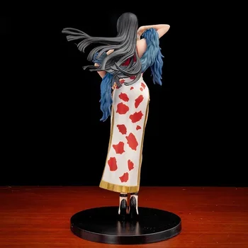 Kawaii Anime Viens Gabals Boa Hancock Ķīnas Kleitu Ver. PVC Rīcības Attēls Kolekcionējamus Modelis Rotaļlietas Lelle Dāvanas 23cm