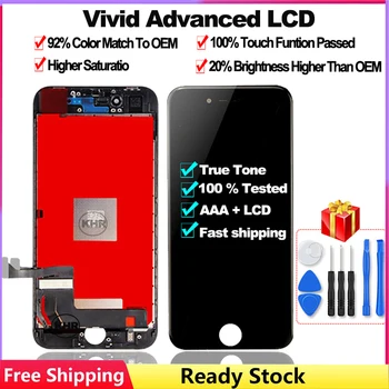 AAA+++ Kvalitātes iPhone 7 LCD Ekrāns Diaplay Nav Mirušo Pikseļu Nomaiņa Pantalla iPhone 6S 6 7 8 Plus LCD Diaplay Dāvanu