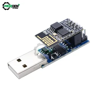 CH340C USB ESP8266 ESP-01 ESP01S Prog WIFI Downloader Modulis Developent Kuģa Arduino Programmētājs Adapteri Bezvadu Modulis