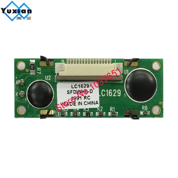 Mazo mini izmēra 1602 16*2 LCD displeja modulis, zils zaļš LC1629 HD44780 vietā OM16213 FMA16213 LMB162XFW PC1602-K