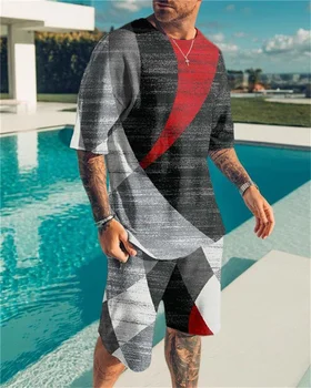 Vīriešu tiger T-krekls, radošo īsām piedurknēm 3D digitālā drukāšana, šorti, apaļu kakla vasaras uzvalku, 2021