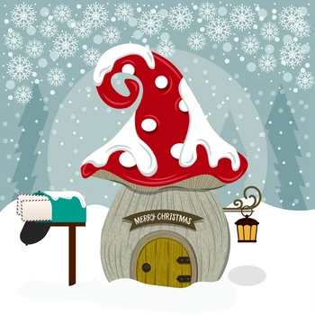 Ziemassvētku Kartiņu Ar Cute Gnome Māja Scrapbooking Papīra, Metāla Amatniecības Nomirst Karšu Pieņemšanas Samazināt Nomirst 2021 Reljefu Jaunas