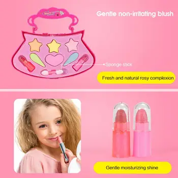 Meitenes Aplauzums Komplekts Princese Ar Kosmētiku Make Up, Kas Bērniem Izlikties, Spēlēt Veido Rotaļlietas Bērniem, Bērnu Princese Saģērbt Princese
