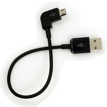 90 grādu Īstermiņa Mikro USB Kabeli 2A 90 Stūrī Ātri Uzlādēt USB, lai Microusb leņķis Lādētāju Sinhronizēt Datus, Ātrās Uzlādes Cabel Vadu 20cm