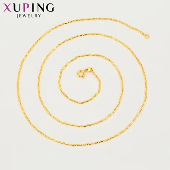 Xuping Eiropas Stila Tīra Zelta Krāsas Pārklājumu Līgava Modes Kaklarota Sievietēm Rotaslietas Pateicības Dāvanas 45215