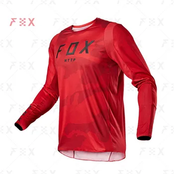 Vīriešu Velo Jersey MTB Downhill T krekls Sacīkšu Sporta Velo Krekls Ropa Ciclismo Komanda Velosipēdu Jersey Riteņbraukšana Valkāt MX http fox ir 2021.