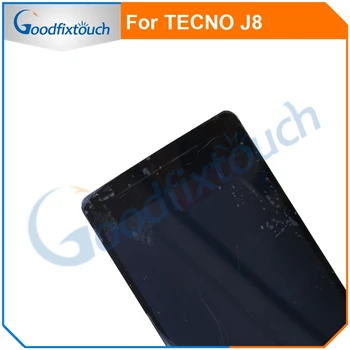 LCD Ekrāns TECNO Uzplaukums J8 LCD Displejs, Touch Screen Stikla Paneli Digitizer Montāža TECNO Camon J8 Remonta Daļas