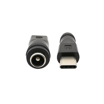 1gb Tips-K Micro USB Savienotājs 5.5*2.1 mm LĪDZSTRĀVAS Sieviešu Ligzda uz USB Male Plug Pārveidotājs PC Ierīci,Lādētāju, Mobilais Tālrunis