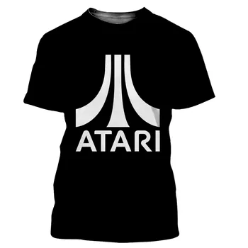 Ir 2021. Jaunu Atari Vīriešiem /sievietēm Jaunā Modes Atdzist 3D Iespiests T-krekli Harajuku Stils T Krekls Streetwear Vasaras Topi, t-veida Krekls