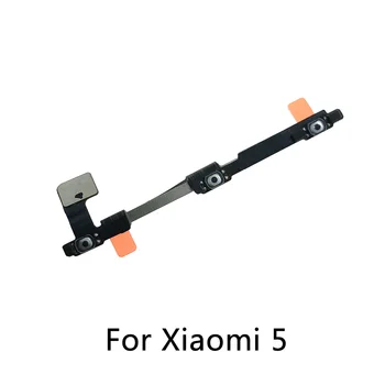Skaļuma Pogu On Off Flex Kabelis Xiaomi 3 4 4.i 4S 5 5S Plus 6 8 8Lite 9 9SE 9T Lite Pro Tālrunis Enerģijas Rezerves Daļas