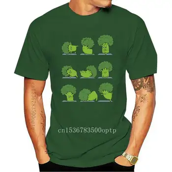 Smieklīgi Brokoļi sieviešu t krekls Vasaras Dārzeņu Plus Lieluma karikatūra t Multicolor Harajuku Vegāns Print t-krekls sieviešu drēbes