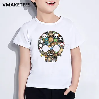 Šausmu Filma Killer Bērnu T Krekls Karikatūra Maniaks Park Smieklīgi Jason Bērnu drēbītes, Bērnu Meitenes un Zēni, T kreklu,HKP016