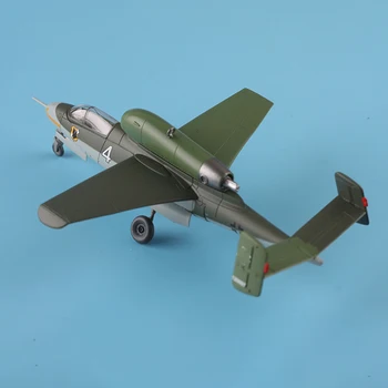 Par 13cm 1/72 Taures 1:72 vācu He162 cīnītājs 36347 gatavo plastmasas izstrādājumu plaknes modeli, rotaļlietas
