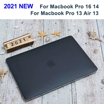 Laptop Case for MacBook Pro 16 Lieta 2021 M1 Touch ID Vāks Macbook Pro, 14 Lietā A2442 A2485 par Macbook Air 13 Būtiska Capa
