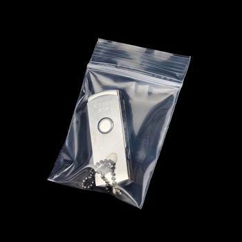 StoBag Bieza Caurspīdīga Mazos Zip lock Plastmasas Maisiņu Ziplock Zipped Bloķēšanas Reclosable Rotaslietas Dāvanu Pārtikas Maisā Custom Print Logo