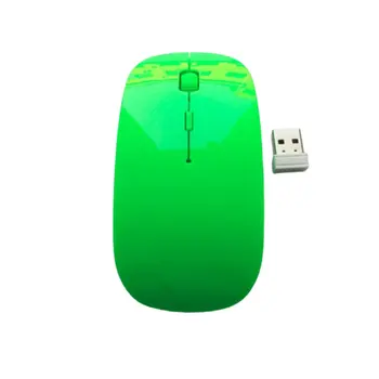 Uzlādējams Optisko Bezvadu Peli Slient Poga Ultra Thin Mini Optiskā Ultrathin USB 2.4 G Pelēm ar Datoru, Portatīvo Datoru