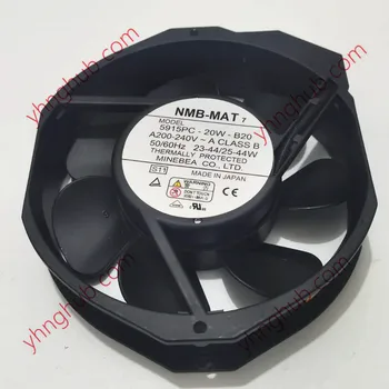 NMB-MAT 5915PC-20W-B20 S11 AC 200-240V 150x172x38mm Serveru Dzesēšanas Ventilators