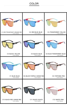 QS808 Jaunu Modes Saulesbrilles Vīriešiem, Sievietēm, Āra Liels Rāmis Lielgabarīta Sporta Ieplests Vairumtirdzniecības Pludmales, Saules Brilles Krāsains Uv400
