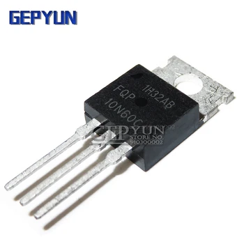 10PCS FQP10N60C 10N60C TO-220 10N60 TO220 MOS FET tranzistors Gepyun