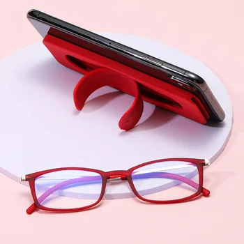 UVLAIK Ultrathin Anti Zilā Gaisma Lasīšanas Brilles Vīrieši Sievietes Mobilā Tālruņa Turētājs Brilles Ultravieglajiem Laukumā Recepšu Brilles
