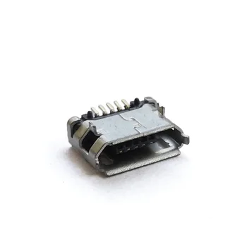 Velku Malas 5 Pin B Tipa DIP Micro USB Savienotāji, Sieviete Dzīvoklis Ostas Jack Asti Sockect Plug Termināli Samsung un Huawei