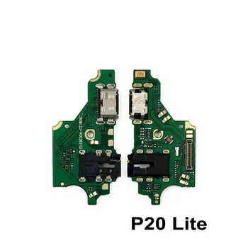 Par Huawei P20 Lite / P20 Lite 2019 USB Uzlādes Lādētāja Ports Dock Connector Flex Valdes & Mikrofons Remonta Daļas
