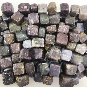 100g Dabas Violeta Vizlas Kvarca Kristāls Cube Pulēti Akmeņi Dziedināšanas Dekoru Akmeņi un Minerāli