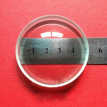 50mm Optiskā Stikla Dubultā saskartos ar Ieliektās Lēcas Fokusa Garums -90mm -100mm -150mm Biconcave Koncentrējoties Lēcas Eksperimenta Minifier Lentes