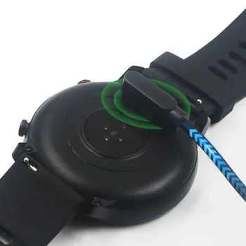 Magnētiskā Lādētāja Kabeli Ticwatch Par GTX Smart Skatīties Magnētisko USB Uzlādes Kabelis Smart Skatīties Piederumi