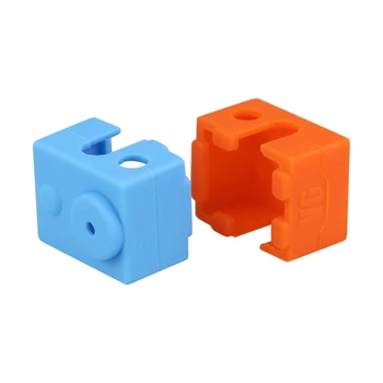 3D Printeri V6 Aizsardzības Silikona Zeķes uz Lietu par Sildītājs Bloku Bowden& tieša Presēt RepRap 3D printeri