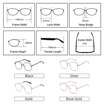 ABIEM Pēc Lielā Laukumā Brilles Rāmis Sieviešu Modes Optisko 2020. Gadam Zīmolu Brilles Rāmji Sieviete Anti Zilās Brilles W9091