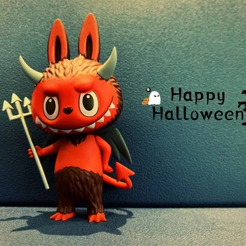 Pop Mart LABUBU Halloween Monster Karnevāla Sērija Blind Box Rotaļlietas Modelis Apstiprināts Stila Apdare Cute Anime Dāvanu, Pārsteigumu Kaste