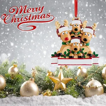 Ziemassvētku Koka Ziemeļbriežu Kulons Ziemassvētku Rotājumus Bērniem Rotaļlietas Chirstmas Kokā Karājas Kuloni, Apdare, Mājas Puse