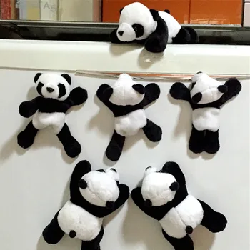 Ledusskapja Magnēts Uzlīme Mīksta Plīša Panda Magnēts Uzlīmes Bērniem, Bērnu Dzimšanas dienas Dāvanas Tūrisma Suvenīru DIY Mājas Apdare