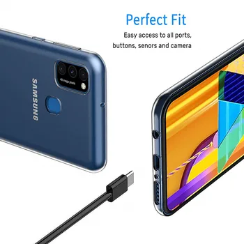 Samsung Galaxy A02 A02S A12 A32 A42 A52 A72 5G F62 M62 Silikona TPU Case For Samsung Galaxy A21S M21 A31 A41A21 A01 M11 M31
