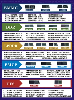 Z9TDX MT52L512M64D4PQ-107 WT ES:B 253FBGA LPDDR3 1866Mbps 4GB Mobilajiem tālruņiem, Planšetdatoriem, Klēpjdatoriem DDR LPDDR Flash Atmiņas Mikroshēmu MT52L512