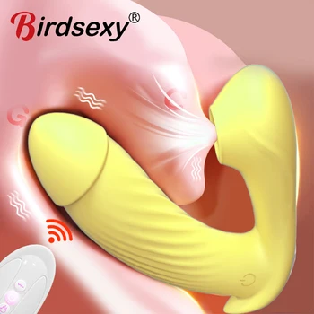 Nepieredzējis Vibratori Sievietes Maksts G Spot Clit Sūcējs Erotiska Klitora Stimulators Massager Dildo Sieviešu Pieaugušo Seksa Rotaļlietu Veikalu