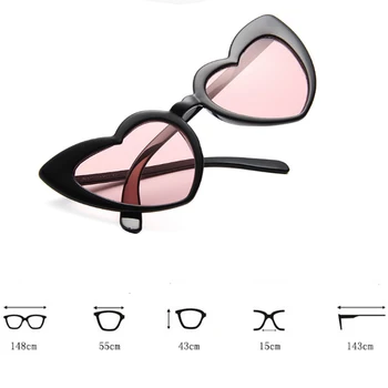 Augstas kvalitātes Jaunu mīlestību dāmas saulesbrilles gudrs sirds tendence sirds formas vadītāja brilles, saulesbrilles dāmām