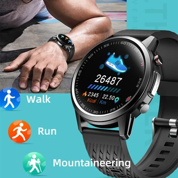Smart Watch Cilvēks 650nm Lāzera Terapija EKG PPG asinsspiediens, Sirds ritma Monitors F800 Sporta Fitnesa Rokassprādze Android, IOS Xiaomi
