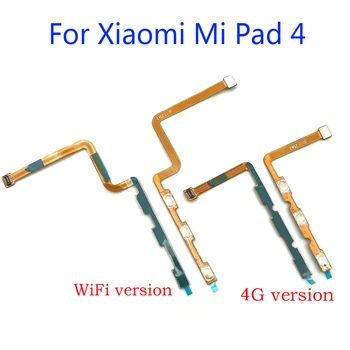 Ieslēgšana Izslēgšana Skaļuma Sānu Taustiņu Pogu Xiaomi Mi Pad 4 Pad4 Nomaiņa Flex Kabelis Lentes