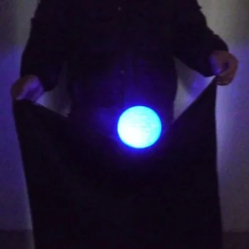 Elektriskā Peldošās un Kvēlojošs Bumbu (11cm) Posms, Burvju Triki Zombiju Bumbu Burvju Butaforijas Burvis Veidojums Ilūziju Puse Magic Show