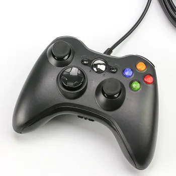 USB Vadu Gamepad Xbox 360 Kontrolieris Kursorsviru par Oficiālo Microsoft PC Controller par Windows 7 8 10