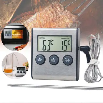 ThermoPro TP17 Dual Zondes Digitālo Āra Gaļas Termometrs BBQ Cooking Krāsns Termometrs ar Lielu LCD Ekrānu, Virtuves