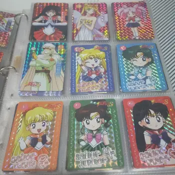 Patiesu Limited Edition Japānas Anime TCG Sailor Moon Kartes Kolekcijas Skaista Meitene Warrior 2 Sezonas Flash card full (Karte Pilna 55 Kartes